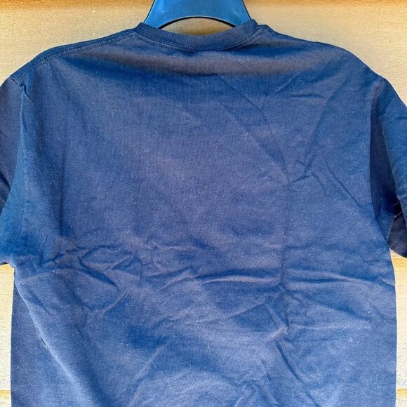 Gildan Heavy Cotton Black Smoozie Supreme Label Shirt Size M - Picture 8 of 10